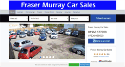 Desktop Screenshot of frasermurraycarsales.co.uk