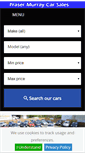 Mobile Screenshot of frasermurraycarsales.co.uk